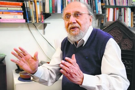 Political psychologist Ashis Nandy interviewed by Aditi Tandon (The Tribune)