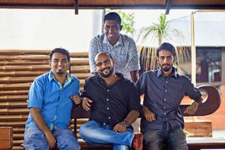 Social entrepreneurs and promoters of the platform Azadi.in -- Radhakrishnan Ram Manohar, Siddharth Vijayan, Praveen Paul and Stalvart John -- interviewed by Shilpa Nair Anand (The Hindu)